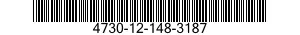 4730-12-148-3187 THREAD PIECE,UNION 4730121483187 121483187