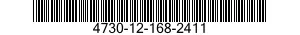 4730-12-168-2411 TEE,TUBE 4730121682411 121682411