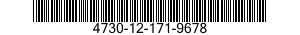 4730-12-171-9678 ADAPTER,STRAIGHT,TUBE TO BOSS 4730121719678 121719678