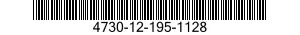 4730-12-195-1128 NIPPLE,PIPE 4730121951128 121951128