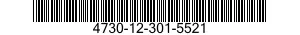 4730-12-301-5521 CAP,TUBE 4730123015521 123015521