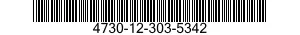 4730-12-303-5342 PLUG,PIPE 4730123035342 123035342