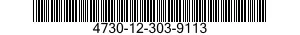 4730-12-303-9113 ADAPTER,STRAIGHT,SWIVEL FLANGE TO HOSE 4730123039113 123039113