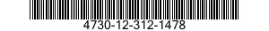 4730-12-312-1478 SLEEVE,FLARED,TUBE FITTING 4730123121478 123121478