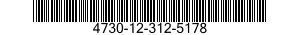 4730-12-312-5178 CROSS,TUBE 4730123125178 123125178