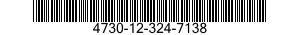 4730-12-324-7138 ADAPTER,STRAIGHT,HOSE TO BOSS 4730123247138 123247138