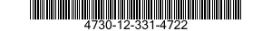 4730-12-331-4722 ADAPTER,STRAIGHT,TUBE TO BOSS 4730123314722 123314722