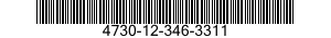 4730-12-346-3311 TEE,HOSE 4730123463311 123463311
