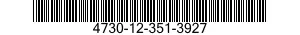 4730-12-351-3927 ADAPTER,STRAIGHT,TUBE TO BOSS 4730123513927 123513927