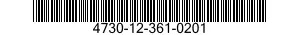 4730-12-361-0201 ADAPTER BUSHING 4730123610201 123610201