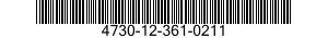 4730-12-361-0211 ELBOW,TUBE 4730123610211 123610211