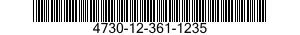4730-12-361-1235 ADAPTER,STRAIGHT,HOSE TO BOSS 4730123611235 123611235
