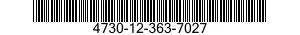 4730-12-363-7027 UNION,TUBE 4730123637027 123637027