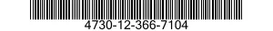 4730-12-366-7104 ADAPTER,STRAIGHT,PIPE TO TUBE 4730123667104 123667104