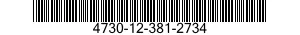 4730-12-381-2734 COUPLING HALF,QUICK DISCONNECT 4730123812734 123812734