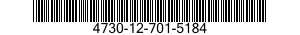 4730-12-701-5184 CROSS,PIPE TO TUBE 4730127015184 127015184
