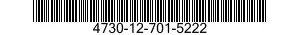 4730-12-701-5222 UNION,TUBE 4730127015222 127015222