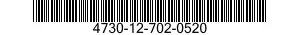 4730-12-702-0520 FLANGE,PIPE,BLIND 4730127020520 127020520