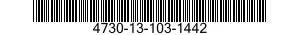 4730-13-103-1442 COUPLING,PIPE: 4730131031442 131031442