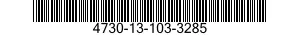 4730-13-103-3285 RUBBER SOCKET 4730131033285 131033285