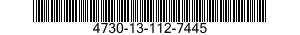 4730-13-112-7445 ESCUTCHEON,PIPE-TUBE 4730131127445 131127445