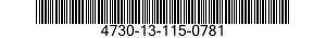 4730-13-115-0781 COUPLING HALF,QUICK DISCONNECT 4730131150781 131150781