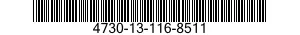 4730-13-116-8511 COUPLING HALF,QUICK 4730131168511 131168511