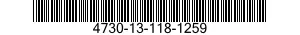 4730-13-118-1259 NIPPLE,QUICK-DISCONNECT 4730131181259 131181259