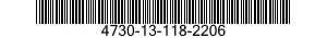 4730-13-118-2206 COUPLING,HOSE 4730131182206 131182206