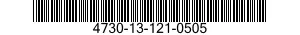 4730-13-121-0505 COUPLING,HOSE 4730131210505 131210505