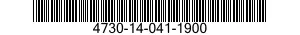 4730-14-041-1900  4730140411900 140411900