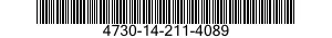 4730-14-211-4089 ADAPTER,STRAIGHT,TUBE TO BOSS 4730142114089 142114089