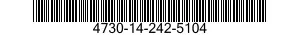 4730-14-242-5104 NIPPLE,TUBE 4730142425104 142425104