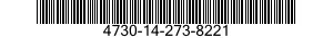 4730-14-273-8221 ADAPTER,STRAIGHT,TUBE TO BOSS 4730142738221 142738221