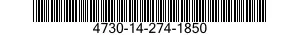 4730-14-274-1850 NIPPLE,TUBE 4730142741850 142741850