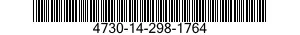 4730-14-298-1764 ADAPTER,STRAIGHT,TUBE TO BOSS 4730142981764 142981764