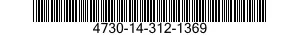 4730-14-312-1369 ADAPTER,STRAIGHT,TUBE TO BOSS 4730143121369 143121369