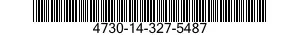 4730-14-327-5487 ADAPTER,STRAIGHT,TUBE TO BOSS 4730143275487 143275487