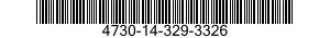 4730-14-329-3326 CONNECTOR,HOSE,BULKHEAD 4730143293326 143293326