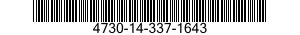 4730-14-337-1643 PLUG,QUICK DISCONNECT 4730143371643 143371643