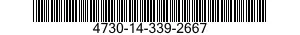 4730-14-339-2667 ADAPTER,STRAIGHT,TUBE TO BOSS 4730143392667 143392667