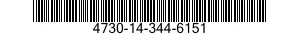 4730-14-344-6151 FLANGE,PIPE,SWIVEL RETAINING 4730143446151 143446151