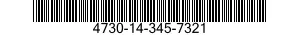 4730-14-345-7321 COUPLING ASSEMBLY,QUICK DISCONNECT 4730143457321 143457321