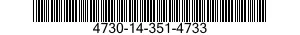 4730-14-351-4733 CONNECTOR,HOSE,BULKHEAD 4730143514733 143514733