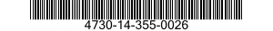 4730-14-355-0026 CLAMP,HOSE 4730143550026 143550026