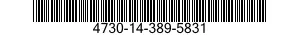4730-14-389-5831 NUT,TUBE COUPLING 4730143895831 143895831