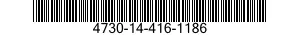 4730-14-416-1186 CONNECTOR,HOSE,BULKHEAD 4730144161186 144161186