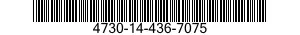 4730-14-436-7075 CONNECTOR,HOSE,BULKHEAD 4730144367075 144367075