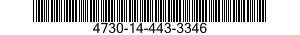 4730-14-443-3346 PLUG,QUICK DISCONNECT 4730144433346 144433346