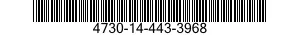 4730-14-443-3968 RESTRICTOR UNIT,FLUID FLOW 4730144433968 144433968